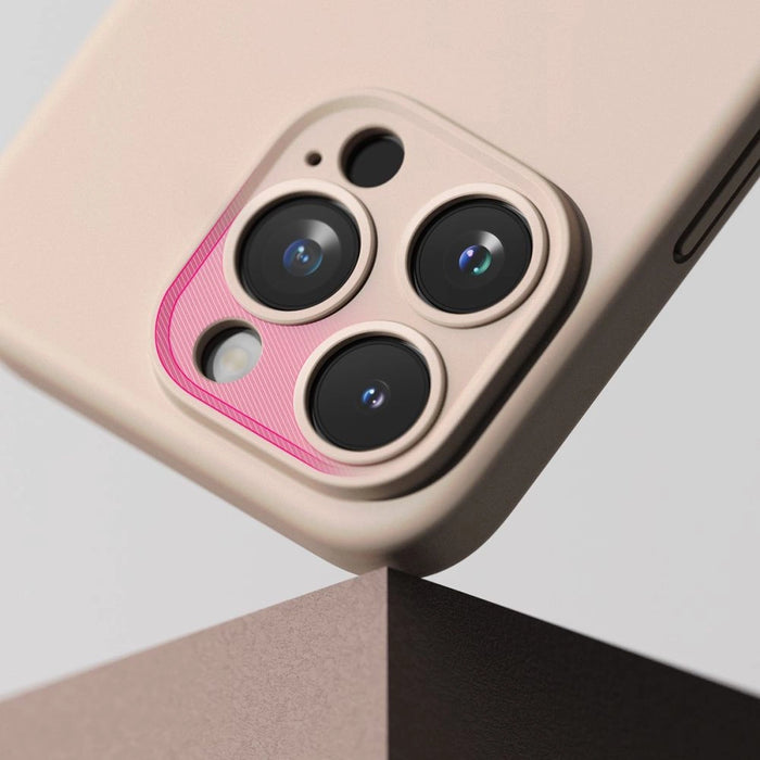 Силиконов калъф Ringke MagSafe за iPhone 15 Pro - розов