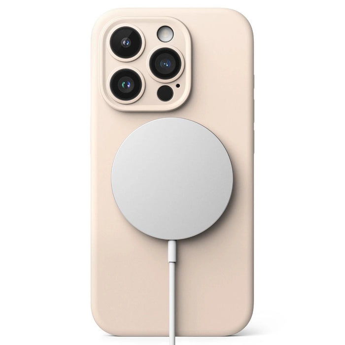 Силиконов калъф Ringke MagSafe за iPhone 15 Pro - розов