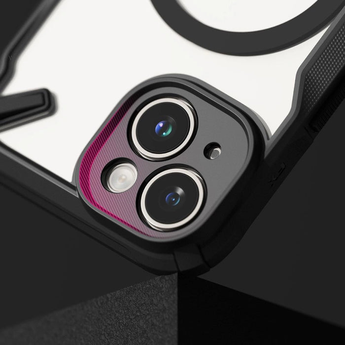 Калъф Ringke Fusion X MagSafe за iPhone 15 Plus - черен мат