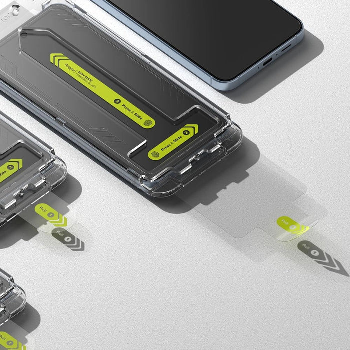 Комплект закалено стъкло Ringke Easy Slide 2 за Samsung Galaxy A55 5G
