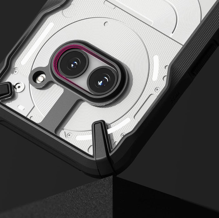 Ringke Fusion X Case for Nothing Phone 2A / 2A Plus - черен
