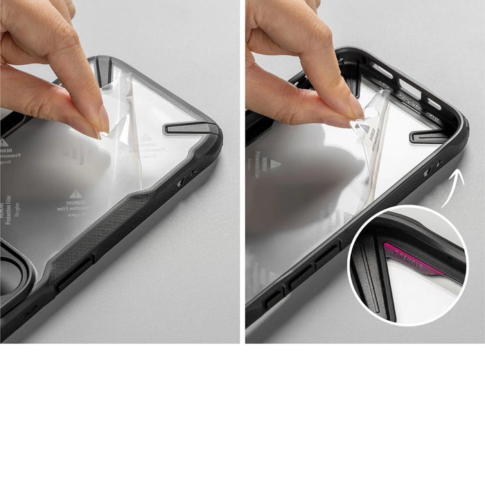 Ringke Fusion X Case for Nothing Phone 2A / 2A Plus - черен