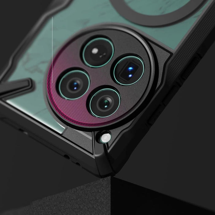 Калъф Ringke Fusion X MagSafe за Oneplus 12 - черен мат