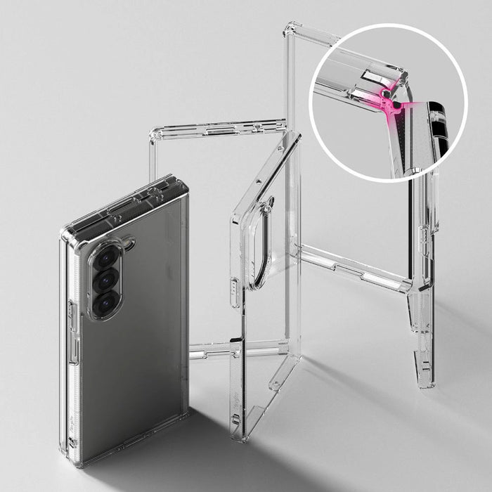 Калъф Ringke Fusion за Samsung Galaxy Z Fold 6 - Прозрачен