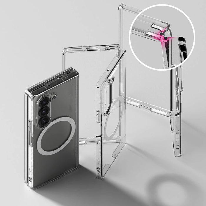 Калъф Ringke Fusion MagSafe за Samsung Galaxy Z Fold 6 - прозрачен