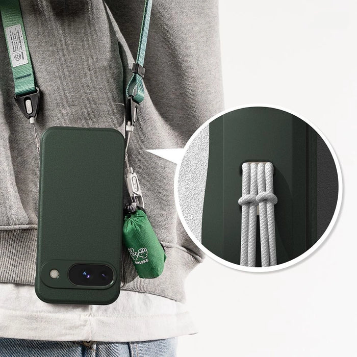 Калъф Ringke Onyx за Google Pixel 9 - зелен