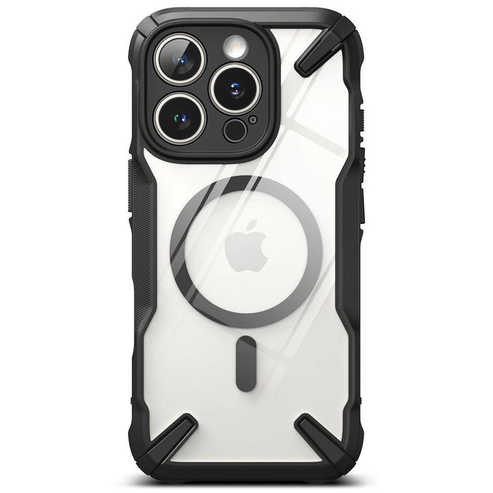 Калъф Ringke Fusion X MagSafe за iPhone 16 Pro Max - черен камуфлаж