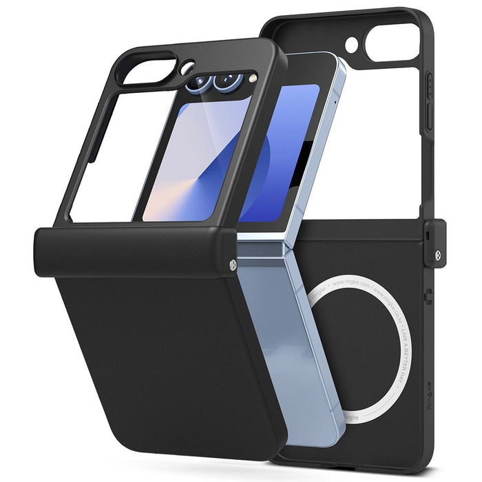 Калъф Ringke Slim Hinge MagSafe за Samsung Galaxy Z Flip 6 - черен