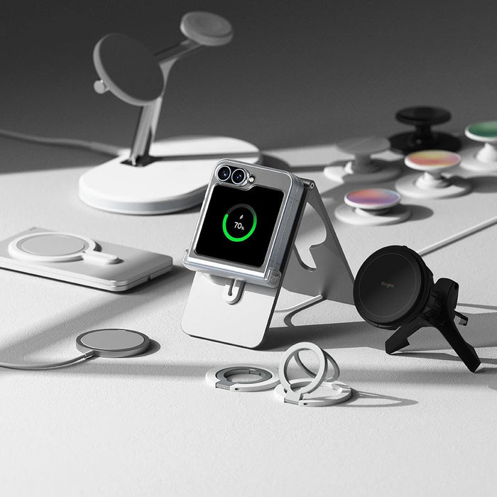 Калъф Ringke Slim Hinge MagSafe за Samsung Galaxy Z Flip 6 - черен
