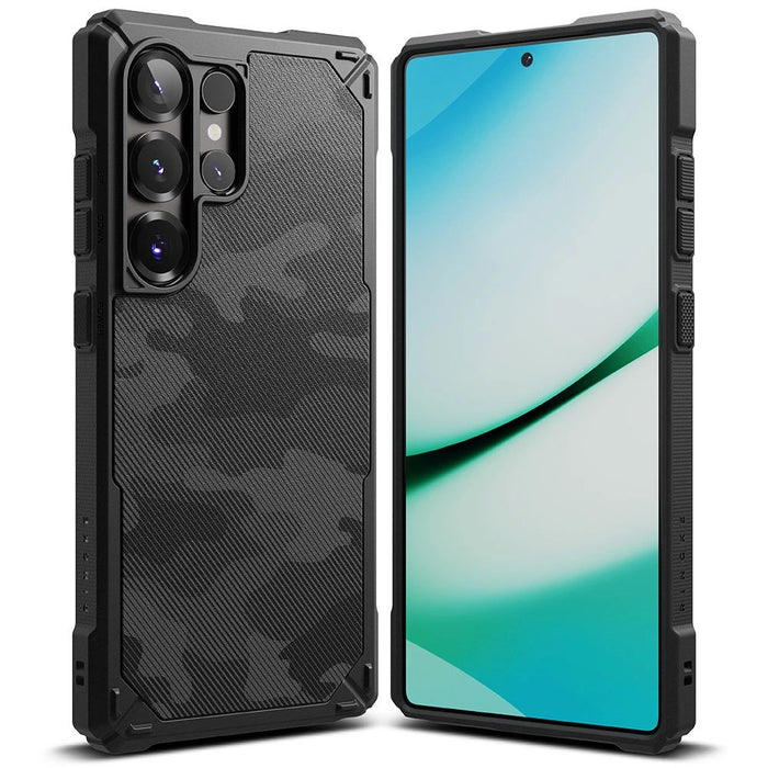 Ringke Rugged Gear Case за Samsung Galaxy S25 Ultra - черен камуфлаж
