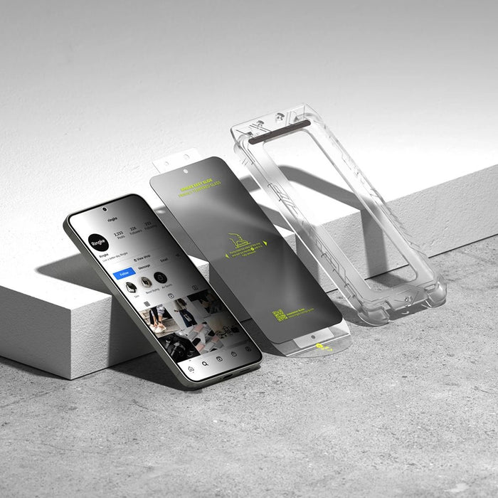 Ringke Easy Slide 2 пакета Privacy Glass за Samsung Galaxy S25+