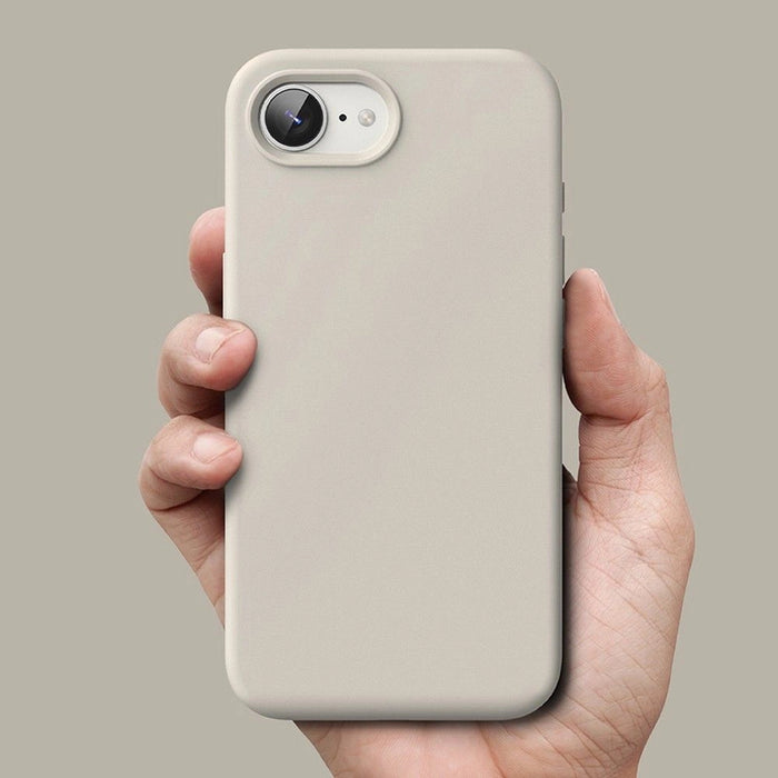Силиконов калъф Ringke Magsafe за iPhone 16e - бежов