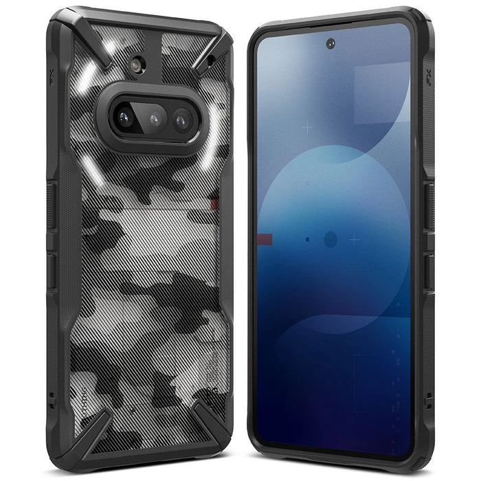 Ringke Fusion X Case for Nothing Phone 3A - Прозрачен сив