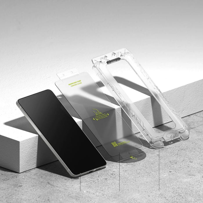 Закалено стъкло Ringke Easy Slide 2-pack за Samsung Galaxy S25 Edge - прозрачно