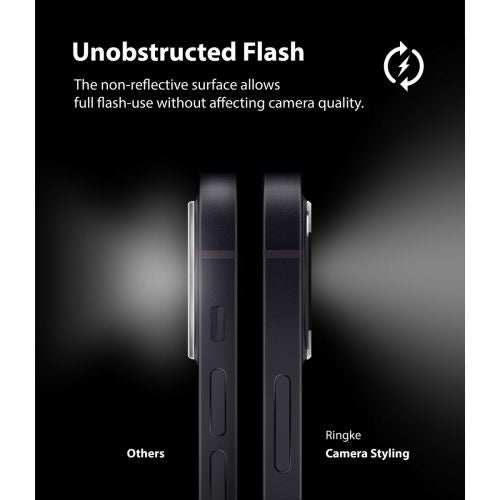 Ringke iPhone 12 Camera Styling camera island protector Black
