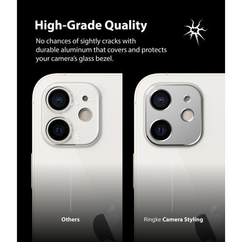 Ringke iPhone 12 Camera Styling camera island protector Black