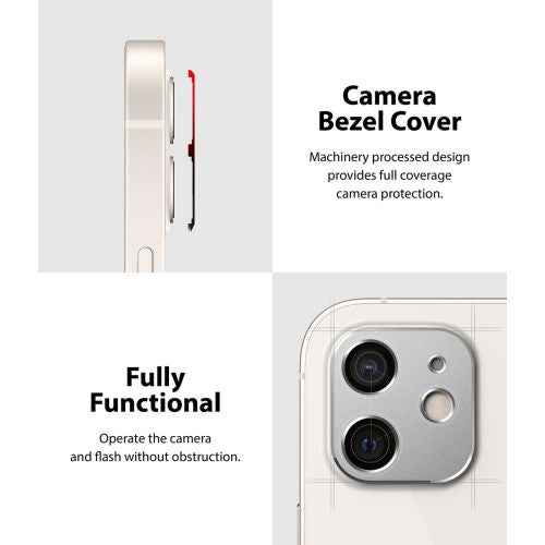 Ringke iPhone 12 Camera Styling camera island protector Black