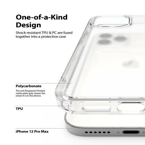 Ringke iPhone 12 Pro Max Case Fusion Matte Clear