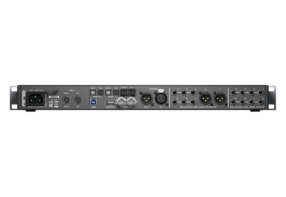 RME Fireface UFX III - USB [30 IN/ 30 OUT] аудио интерфейс