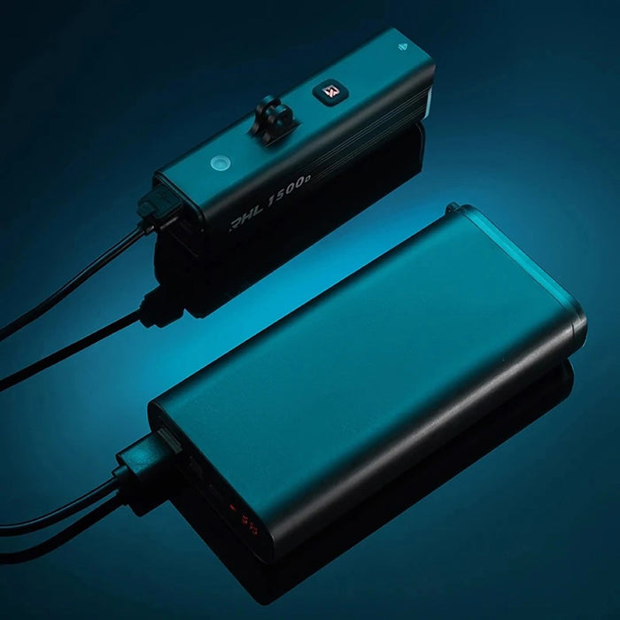 Предна велосипедна светлина Rockbros RHL1500 за скоростомер/GPS