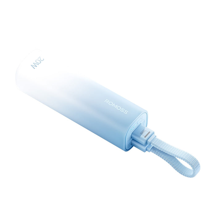 Romoss Mini Преносима батерия Powerbank PSC05C 5000mAh 20W (син)