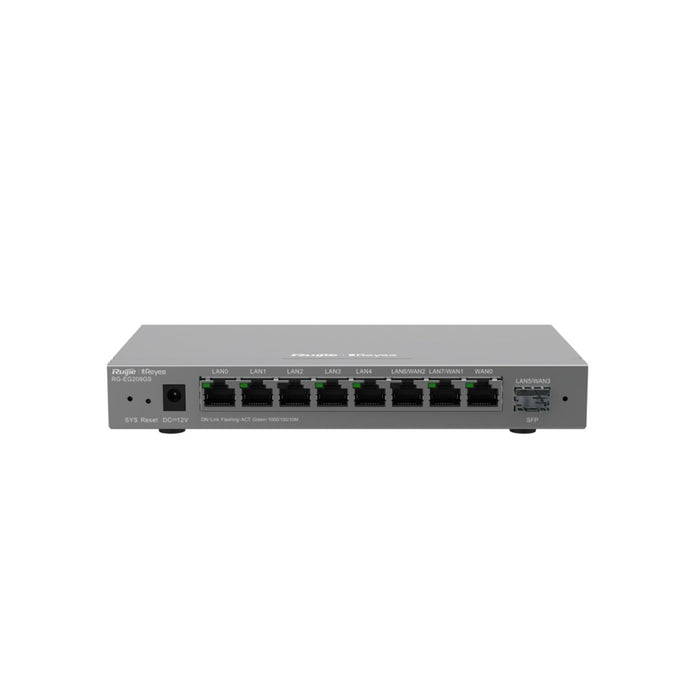 Ruijie Networks RG-EG209GS кабелен рутер Gigabit Ethernet Grey