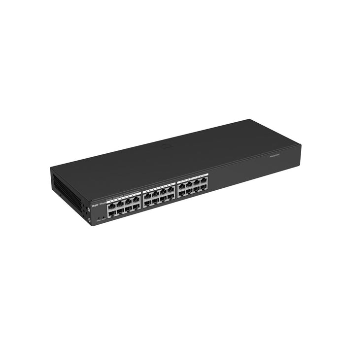 Ruijie Networks RG-ES224GC-V2 мрежов комутатор Managed Gigabit Ethernet (10/100/1000) Черен