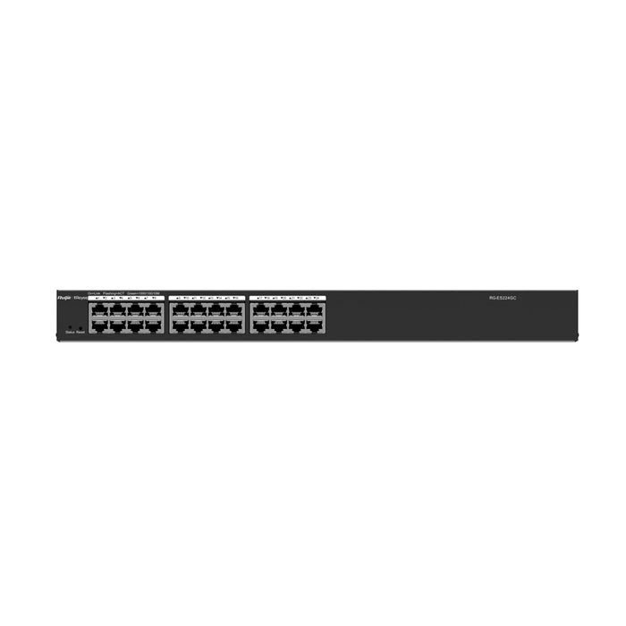 Ruijie Networks RG-ES224GC-V2 мрежов комутатор Managed Gigabit Ethernet (10/100/1000) Черен