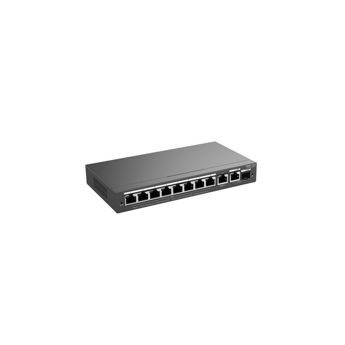Ruijie Networks RG-ES210GS-P мрежов комутатор Managed L2 Gigabit Ethernet (10/100/1000) Power over Ethernet (PoE) Черен