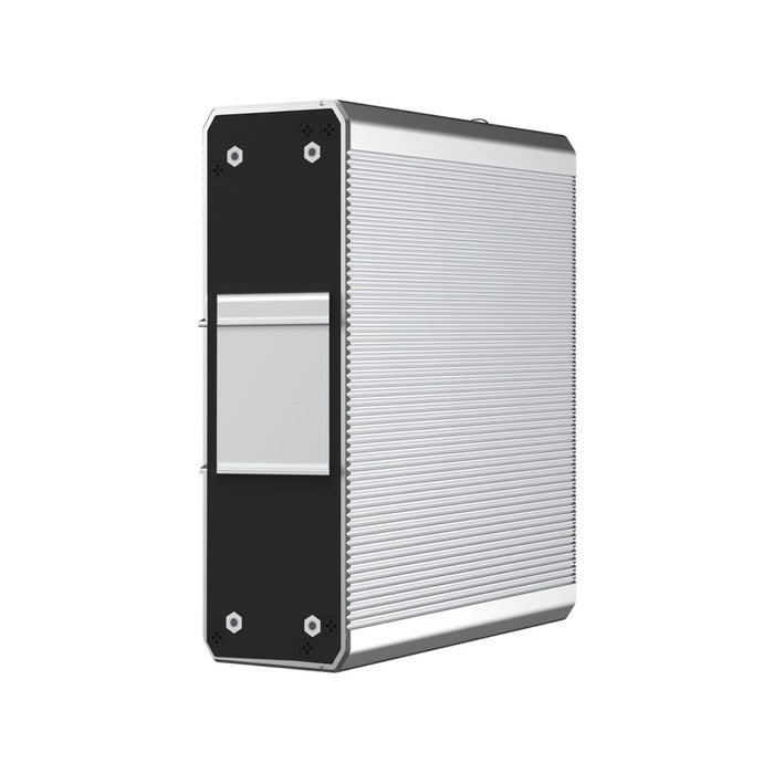 Ruijie Networks RG-NIS2100 Управляван L2 Gigabit Ethernet (10/100/1000) Захранване през Ethernet (PoE) Черен, Неръждаема стомана