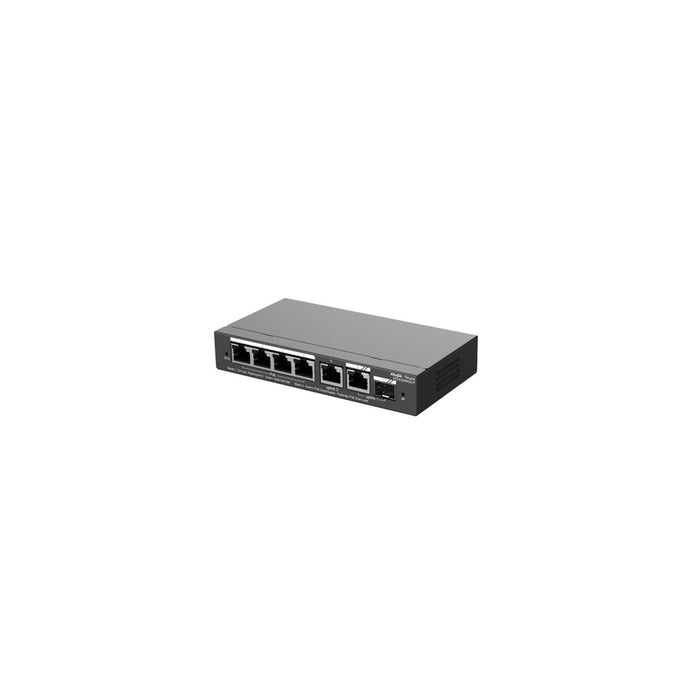 Ruijie Networks RG-ES206GS-P мрежов комутатор Managed L2 Gigabit Ethernet (10/100/1000) Power over Ethernet (PoE) Черен