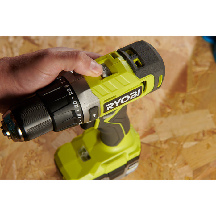 АКУМУЛАТОРНА УДАРНА БОРМАШИНА RYOBI RPD18-0 18 V, 52.00 nm, БЕЗ БАТЕРИЯ И ЗАРЯДНО