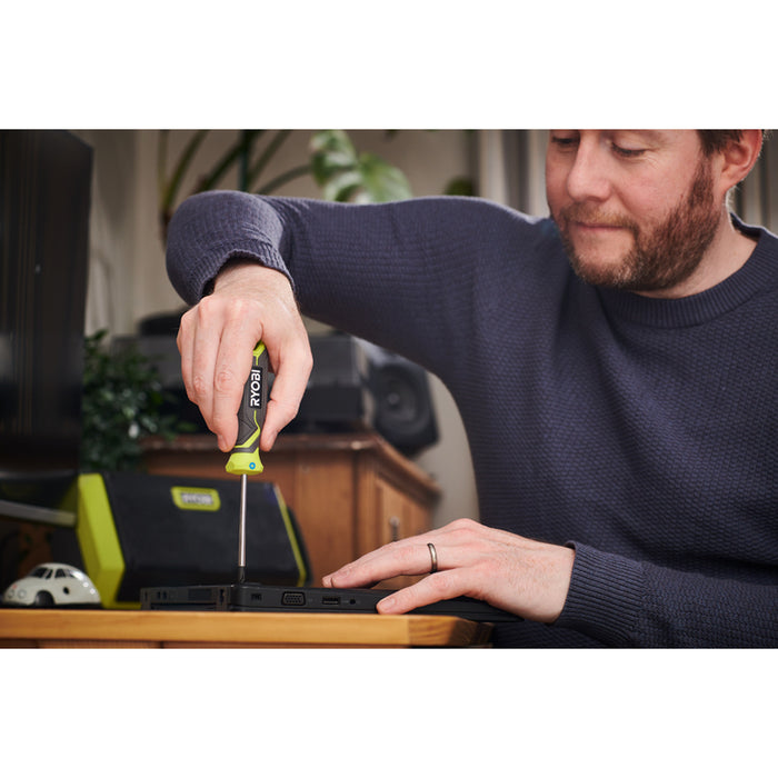 КОМПЛЕКТ ОТВЕРТКИ КОМПЛЕКТ ОТВЕРТКИ 4 БРОЯ RYOBI RHSDS4PC
