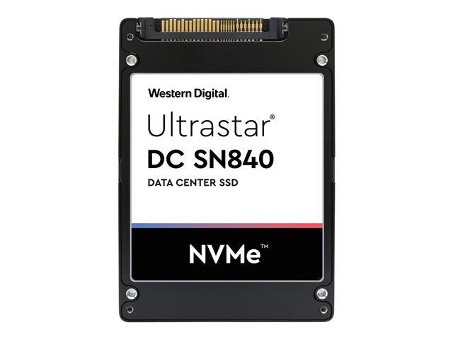 WESTERN DIGITAL Ultrastar DC SN840 NVMe SSD 3840GB 2,5 инча 15MM PCIe TLC RI-3DW/D BICS4 ISE - WUS4BA138DSP3X3