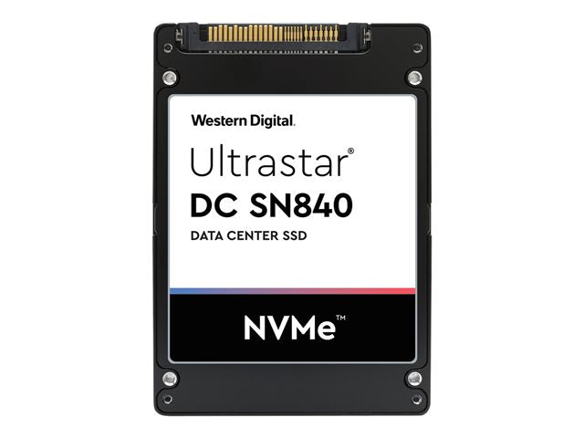 WESTERN DIGITAL Ultrastar DC SN840 NVMe SSD 7680GB 2,5 инча 15,0 MM PCIe TLC RI-3DW/D BICS4 ISE - WUS4BA176DSP3X3