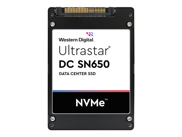 WESTERN DIGITAL Ultrastar DC SN650 SSD U.3 15MM 7680GB 2,5 инча PCIe TLC RI-1DW/D BICS5 ISE