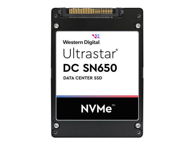 WESTERN DIGITAL Ultrastar DC SN650 U.3 15MM 15360GB 2,5 инча PCIe 4.0 TLC RI-1DW/D BICS5 SE NVMe SSD