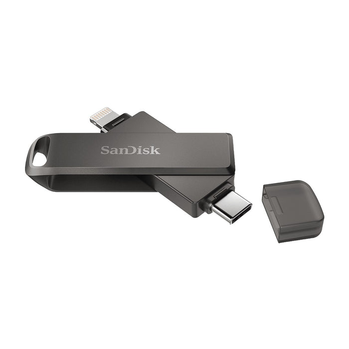 SanDisk iXpand USB флаш устройство 64 GB USB Type-C / Lightning 3.2 Gen 1 (3.1 Gen 1) Черен