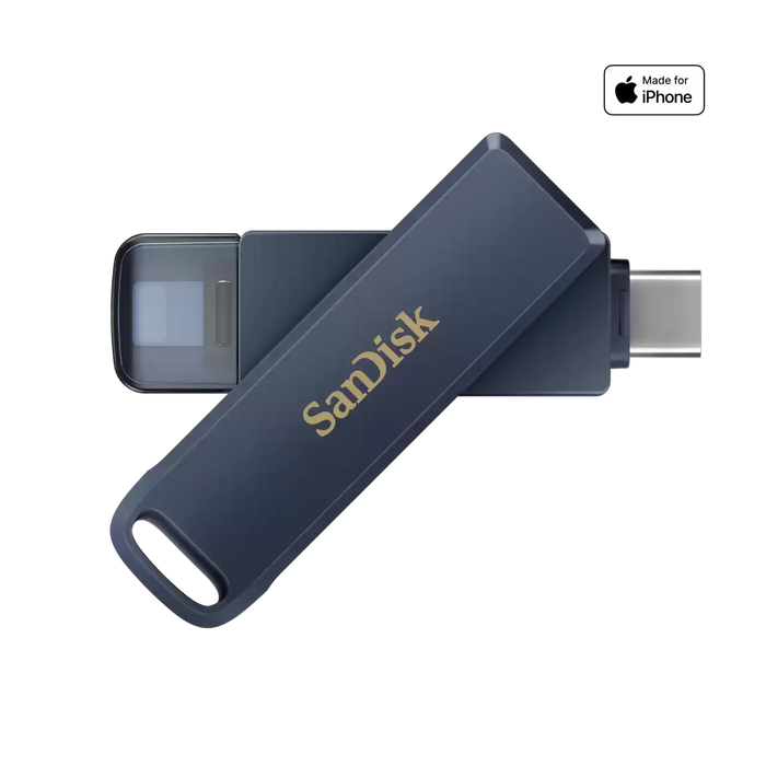 USB памет SanDisk Phone Drive for iPhone - 256GB, USB-A/ USB-C,100Mb/s