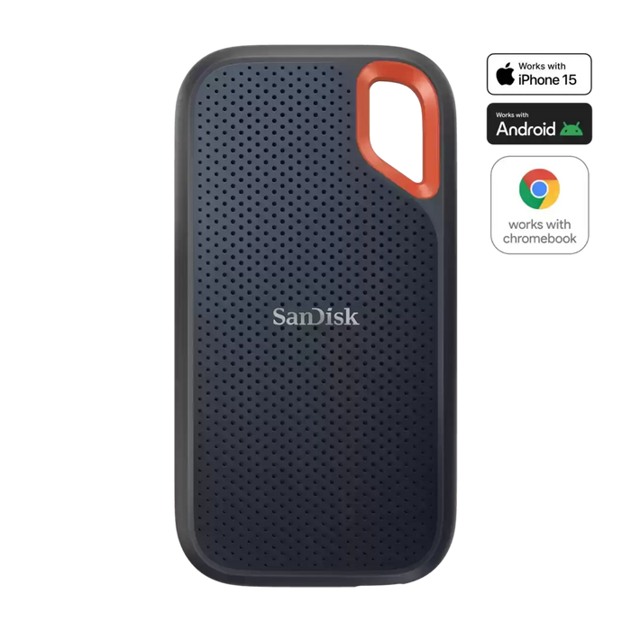 SanDisk Външен преносим SSD твърд диск 8Tb Extreme Pro Portable 1050 Mb.s read/write, USB 3.2 Gen2,IP55