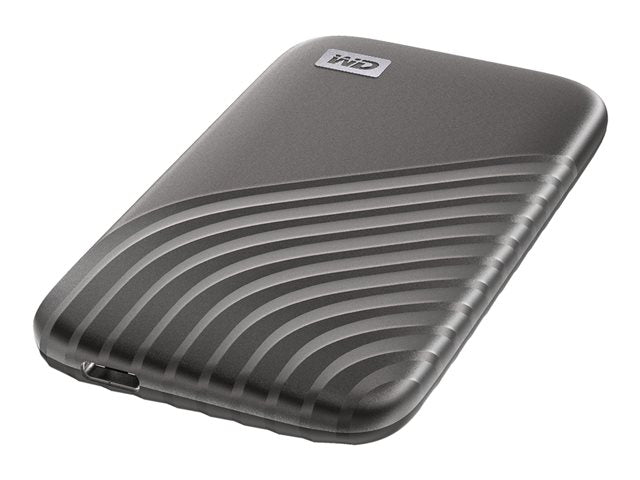 WD 4TB My Passport SSD - Преносим SSD до 1050MB/s скорост на четене и 1000MB/s скорост на запис USB 3.2 Gen 2 - Space Gray