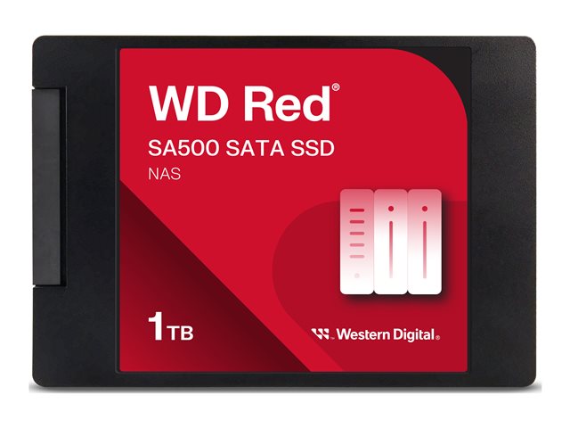 WD Red SSD SA500 NAS 1TB 2,5 инча SATA III 6 Gb/s вътрешен единичен пакет