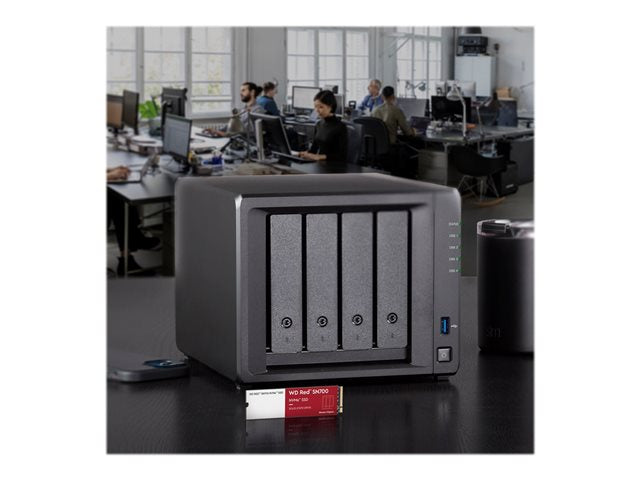 WD Red SSD SN700 NVMe 250GB M.2 2280 PCIe Gen3 8Gb/s вътрешно устройство за NAS устройства