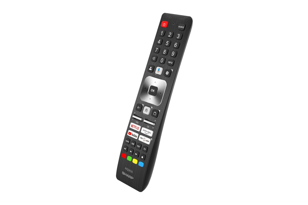 Sharp 70GL4260E, 70" Google TV, 4K Ultra HD 3840x2160 Frameless, AQUOS, DVB-T/T2/C/S/S2, Active Motion 1000, HDR10, Dolby Atmos, Dolby Vision, Google Assistant, Chromecast, HDMI 2.1 с eARC, 3,5 мм жак за слушалки / линеен изход, USB, Wi-Fi, Bluetooth, LAN