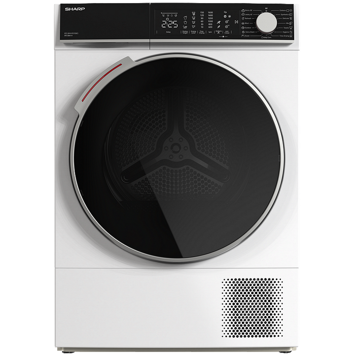 Сушилня Sharp KD-NHL8S9GWC , 8 kg, C , Бял , C