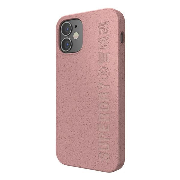 Калъф SuperDry Snap CompostableCase за iPhone 12 mini, розов — 1 бр.