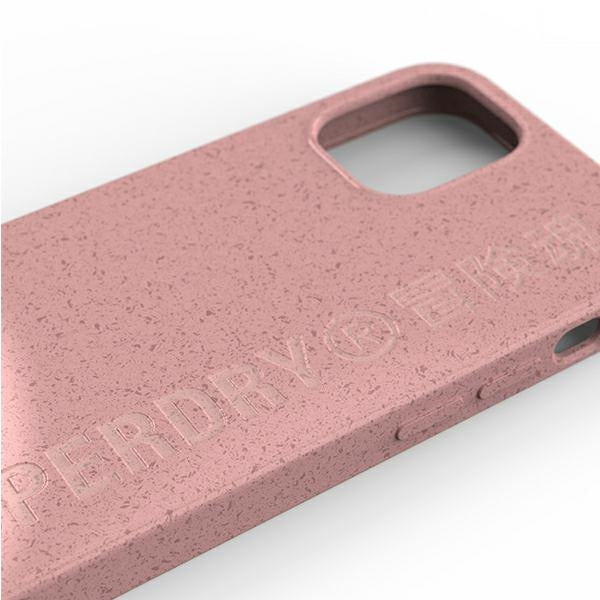 Калъф SuperDry Snap CompostableCase за iPhone 12 mini, розов — 1 бр.