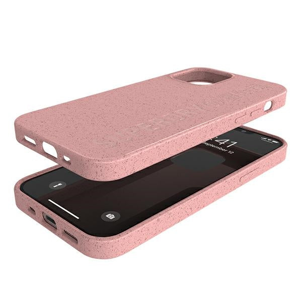 Калъф SuperDry Snap Compostable за iPhone 12/12 Pro, розов