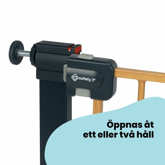 Защитна бариера Safety 1st Easy Close Кафяв Черен 73-80 cm