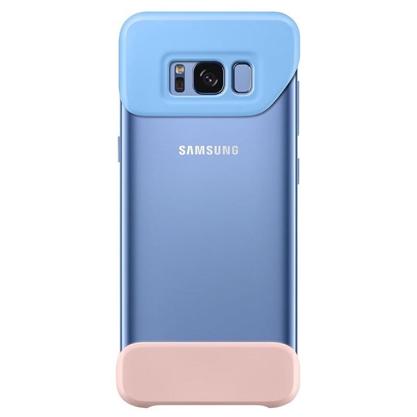 Калъф Samsung S8 Plus, двучастен, синьо/черно
